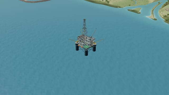 Offshore platform on COF World